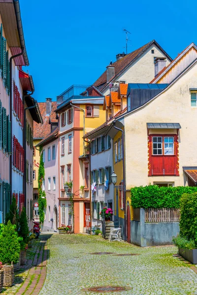 View Narrow Street Old Town Bregenz Austria — Foto Stock