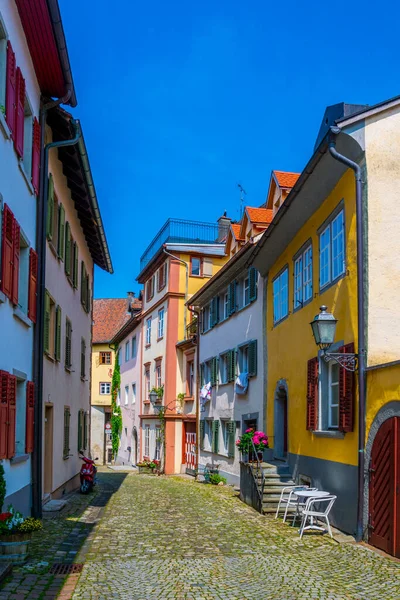 View Narrow Street Old Town Bregenz Austria — Foto Stock