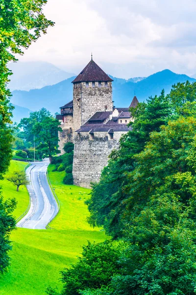 Burg Gutenberg Fürstentum Liechtenstein — Stockfoto