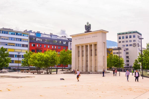 Befreiungsdenkmal Memorial Liberación Innsbruck Austria — Foto de Stock