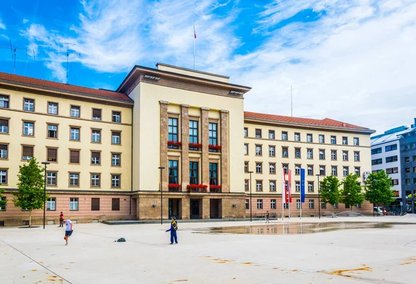 Vista Del Landhaus Innsbruck Austria — Foto de Stock