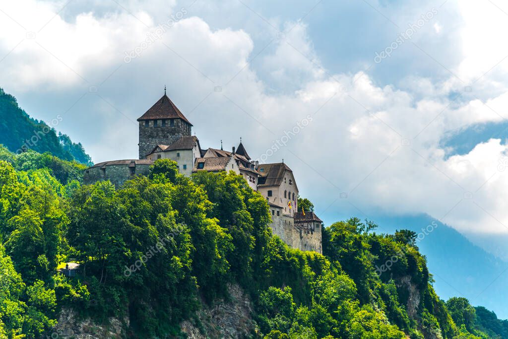 Gutenberg Castle in the Principality Liechtenstein
