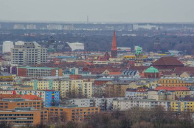 Berlin 'in hava manzarası.