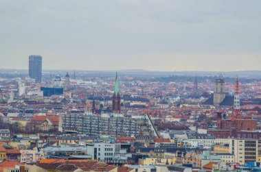 Berlin 'in hava manzarası.