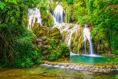 Krushunski waterfalls in Bulgaria