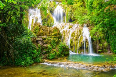 Krushunski waterfalls in Bulgaria