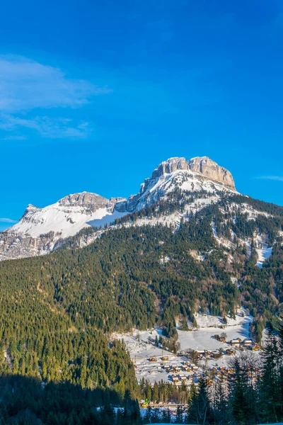 Bad Ausse Estância Esqui Dominado Pela Montanha Perdedora Áustria — Fotografia de Stock