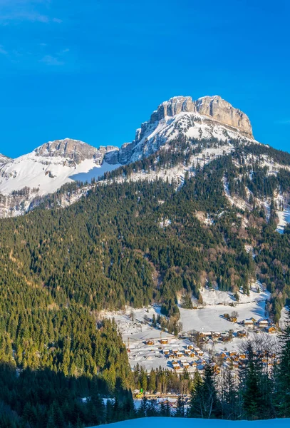 Bad Ausse Skigebied Gedomineerd Door Loser Berg Oostenrijk — Stockfoto