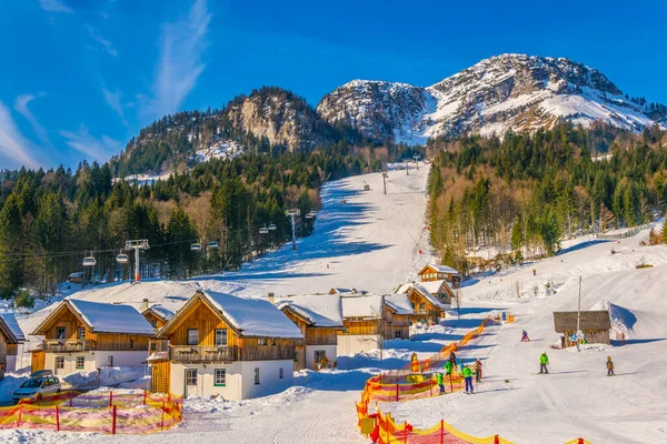 Skihellingen Van Bad Aussee Austri — Stockfoto