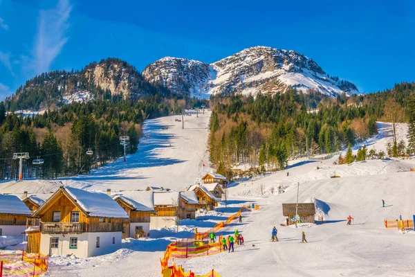 Skihellingen Van Bad Aussee Austri — Stockfoto