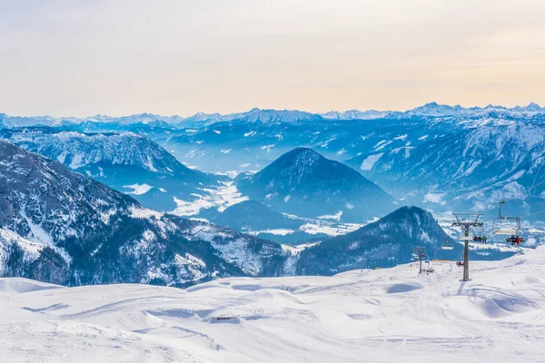 Skihellingen Van Bad Aussee Austri — Stockfoto