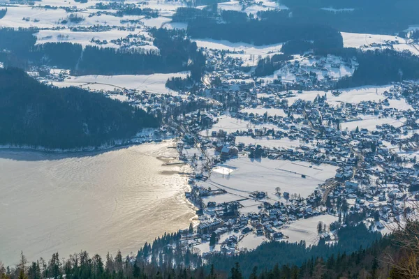 Aerial View Altausee Bad Aussee Austria — Photo