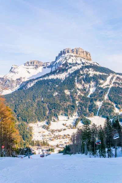Station Ski Bad Ausse Dominée Par Montagne Loser Autriche — Photo