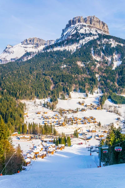 Station Ski Bad Ausse Dominée Par Montagne Loser Autriche — Photo