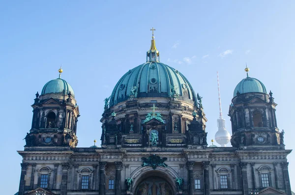 View Famous Berliner Dom Berlin Cathedral — ストック写真