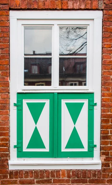 Typical Pattern Dutch Style Windows Captured Hollandisches Viertel Potsdam — Stockfoto