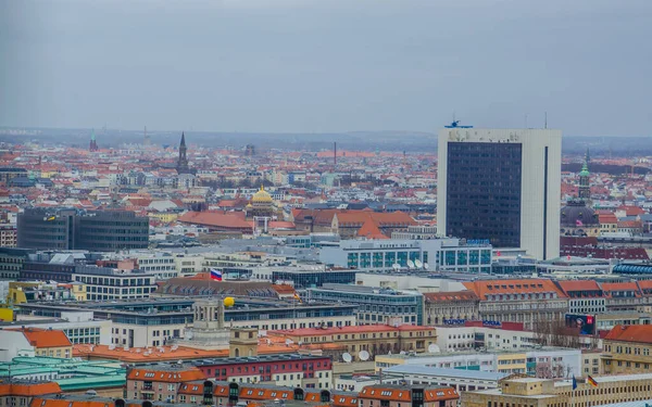 Aerial View Berlin Top Skyscraper Potzdamer Platz — Stockfoto