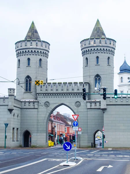 Nauener Tor Potsdam Die Vroeger Een Ingang Van Stad — Stockfoto