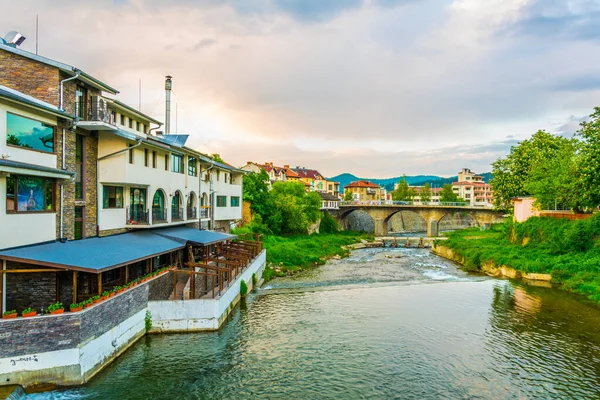 Traditional Bulgarian Houses Built Beli Osam River Trojan —  Fotos de Stock