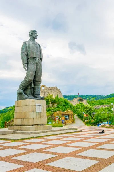 Monument Héros National Vasil Levski Situé Dans Ville Bulgare Lovech — Photo
