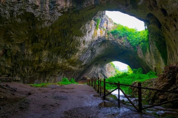 Деветашка Пещера Болгарии Рядом Ловечем — стоковое фото