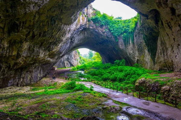 Devetashka Cave Bulgaria Lovech — стокове фото