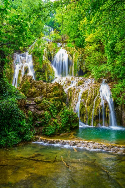 Krushunski Waterfalls Bulgaria — Stock Fotó