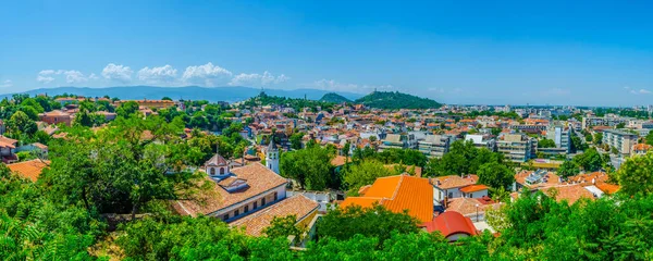 Vista Aérea Ciudad Búlgara Plovdi —  Fotos de Stock