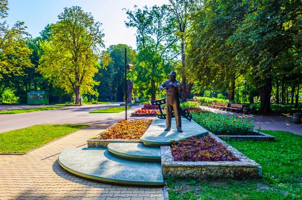 Bulgar kenti Shume 'da Todor Kolev' in heykeli