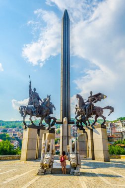 Asenevtsi anıtı Veliko Tarnovo, Bulgari 'de