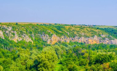 View of the rusenski lom natural reserve in Bulgaria
