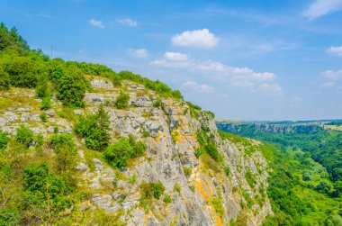 Bulgaristan 'daki rusenski lom doğal rezervi manzarası