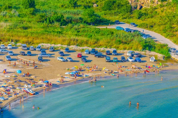 Вид Воздуха Пляж Болата Болгарии — стоковое фото