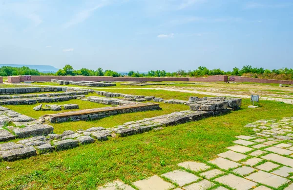 普利斯卡的废墟景观 第一位保加利亚人 — 图库照片