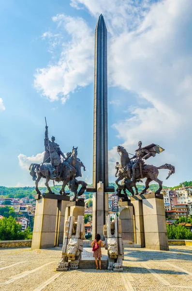 Asenevtsi anıtı Veliko Tarnovo, Bulgari 'de
