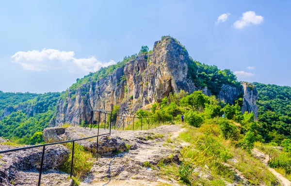 Bulgaristan 'daki rusenski lom doğal rezervi manzarası