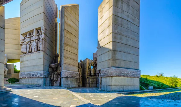 View Monument Founders Bulgarian State Monument Shumen Bulgaria — Photo
