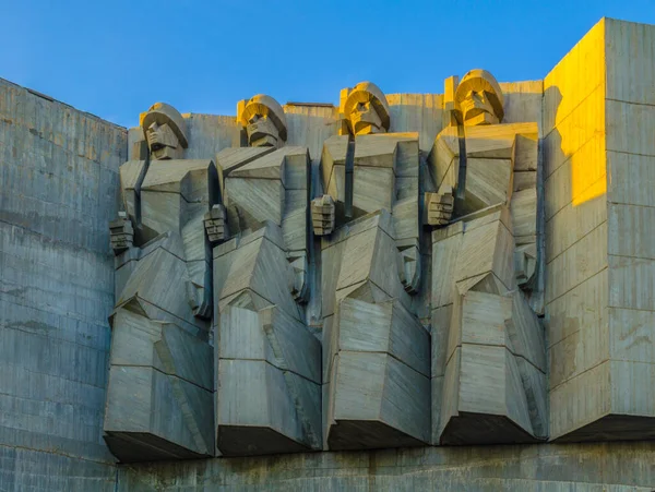 Monument Bulgarian Soviet Friendship Varna Bulgari — Stok fotoğraf