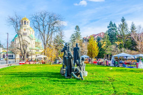 불가리아 소피아에 알렉산더 대성당의 — 스톡 사진