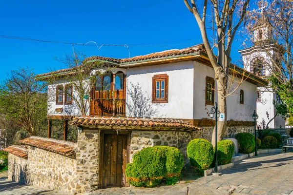 Bulgarian Revival Houses Blagoevgra — Stok fotoğraf