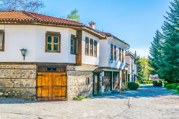 Bulgarian Revival Houses Blagoevgra — Stok fotoğraf