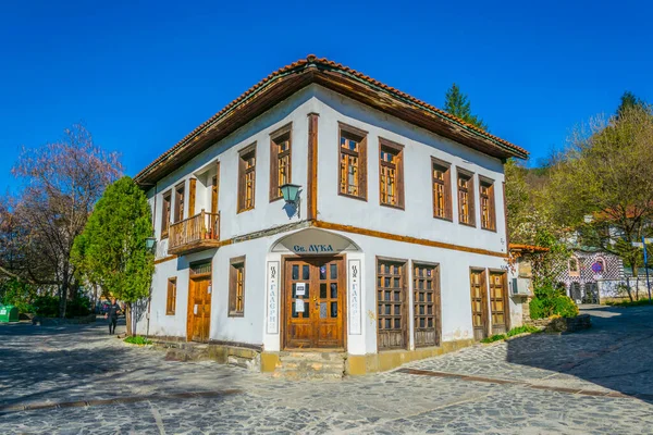 Bulgarian Revival Houses Blagoevgra — Stok fotoğraf