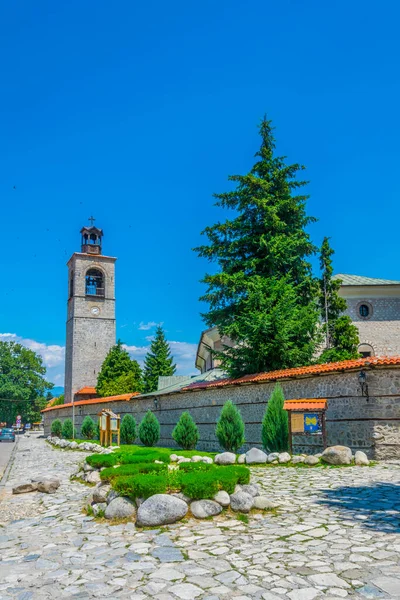 Bulgari, Bansko 'daki tarihi kutsal kilisenin manzarası