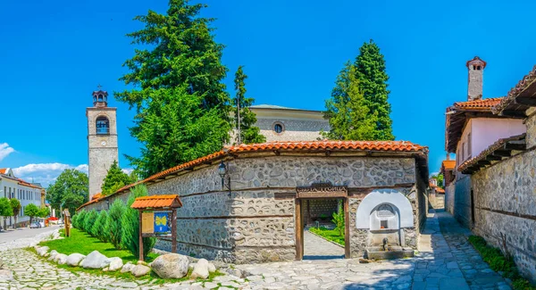 Bulgari, Bansko 'daki tarihi kutsal kilisenin manzarası