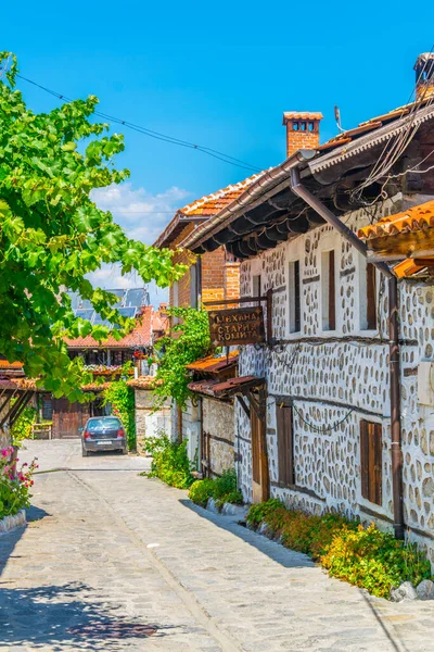 Bulgarian Revival Houses Bansk — Foto de Stock