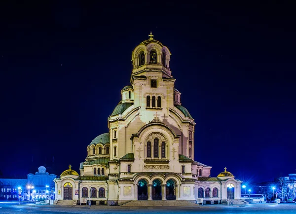 Bulgaristan 'ın başkenti Sofya' daki Alexander Nevski Katedrali