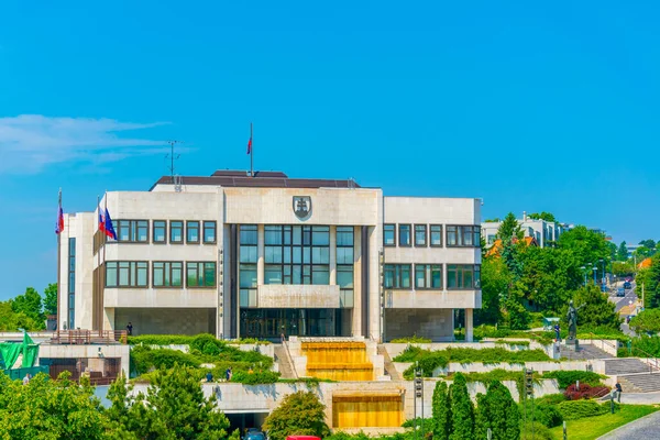 Национальный Совет Словакии Братиславе Народная Рада — стоковое фото