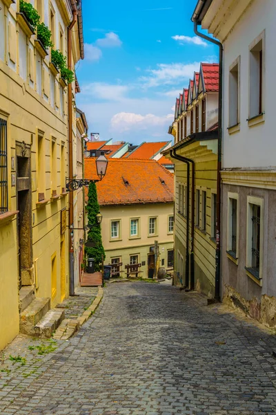 View Narrow Street Old Town Bratislava Slovakia — Foto Stock