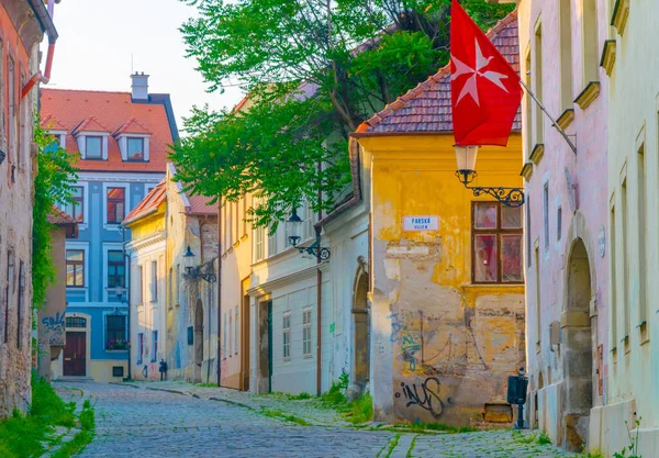 View Narrow Street Old Town Bratislava Slovakia — Foto de Stock