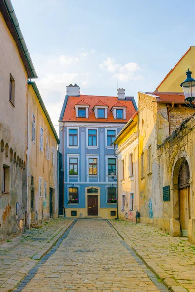 View Narrow Street Old Town Bratislava Slovakia — Stock Fotó